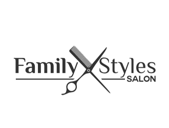 Family Styles Salon logo design by aladi
