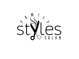 Family Styles Salon logo design by Suvendu