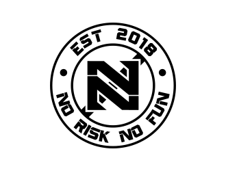 NO RISK NO FUN logo design by beejo