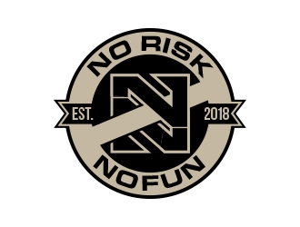 NO RISK NO FUN logo design by MarkindDesign