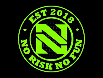 NO RISK NO FUN logo design by Suvendu