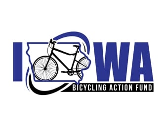 Iowa Bicycling Action Fund logo design by DreamLogoDesign