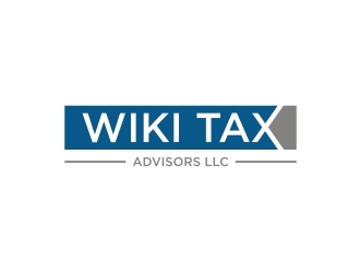 Wiki Tax Advisors LLC logo design by EkoBooM
