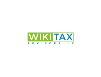 Wiki Tax Advisors LLC logo design by bricton