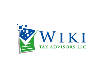Wiki Tax Advisors LLC logo design by lexipej