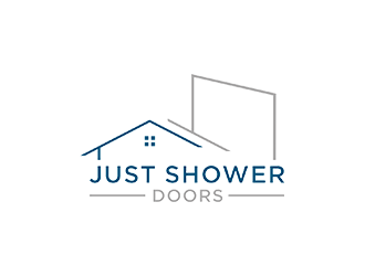 Just Shower Doors logo design by checx