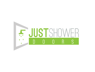 Just Shower Doors logo design by czars