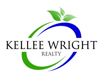Kellee Wright Realty  logo design by jetzu