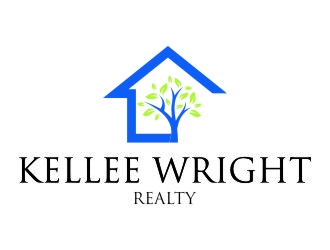 Kellee Wright Realty  logo design by jetzu
