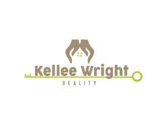 Kellee Wright Realty  logo design by mawanmalvin
