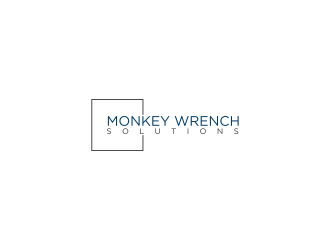 Monkey Wrench Solutions logo design by ammad