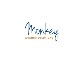 Monkey Wrench Solutions logo design by bricton