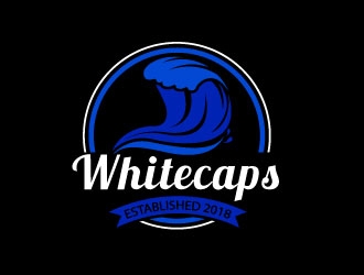 Whitecaps logo design by uttam