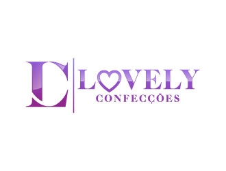Lovely Confecções logo design by uttam