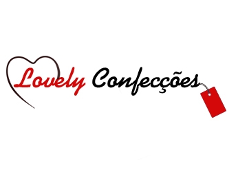 Lovely Confecções logo design by AnasHalaibeh