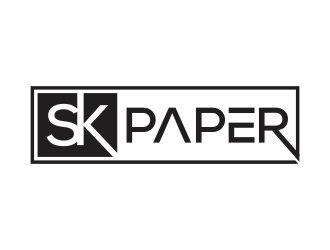 SK Paper logo design by rokenrol