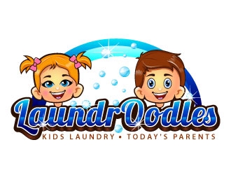LaundrOodles logo design by uttam