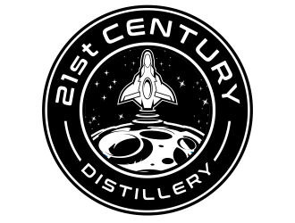21st Century Distillery logo design by jm77788
