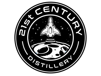 21st Century Distillery logo design by jm77788