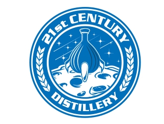 21st Century Distillery logo design by MarkindDesign