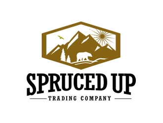 Spruced Up Trading Company logo design by Coolwanz