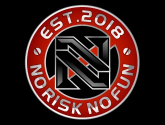 NO RISK NO FUN logo design by nexgen