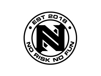 NO RISK NO FUN logo design by keylogo