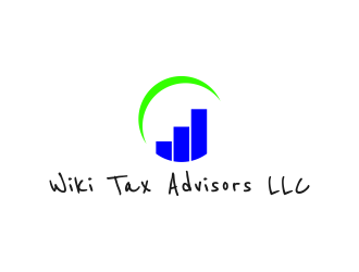 Wiki Tax Advisors LLC logo design by ellsa