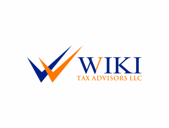 Wiki Tax Advisors LLC logo design by mutafailan