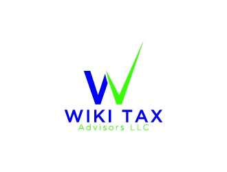 Wiki Tax Advisors LLC logo design by wongndeso