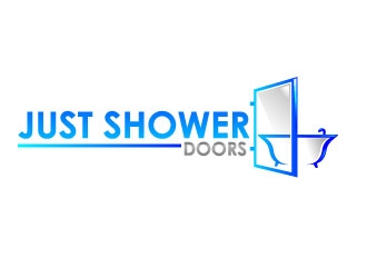 Just Shower Doors logo design by uttam