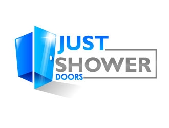 Just Shower Doors logo design by uttam