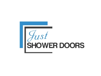 Just Shower Doors logo design by webmall