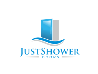 Just Shower Doors logo design by kimora