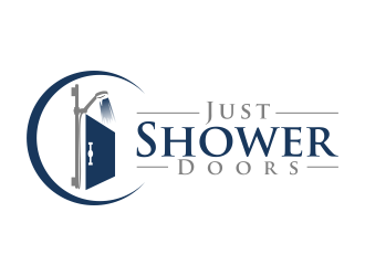 Just Shower Doors logo design by imagine