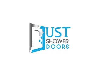 Just Shower Doors logo design by mawanmalvin