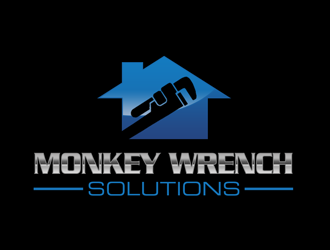 Monkey Wrench Solutions logo design by kunejo