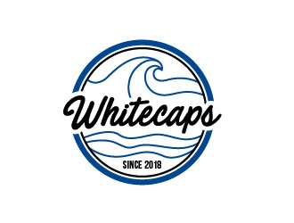 Whitecaps logo design by eyeglass