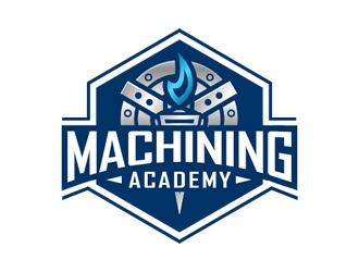 Machining Academy logo design by Coolwanz