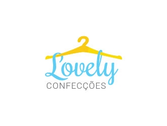 Lovely Confecções logo design by eyeglass