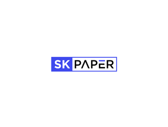 SK Paper logo design by johana