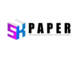 SK Paper logo design by amazing