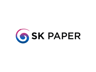 SK Paper logo design by mbamboex