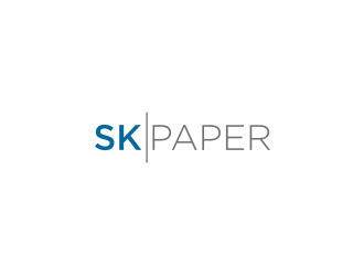 SK Paper logo design by rief