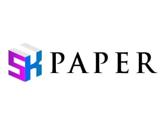 SK Paper logo design by amazing