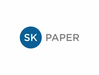 SK Paper logo design by L E V A R