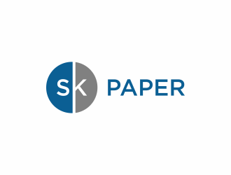 SK Paper logo design by L E V A R