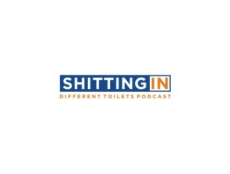 Shitting in Different Toilets Podcast logo design by bricton