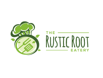 The Rustic Root Eatery logo design by pencilhand