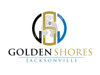 GSJ Golden Shores Jacksonville logo design by REDCROW
